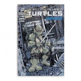 MC FARLANE TMNT NINJA TURTLES PAGE PUNCHERS LEONARDO ACTION FIGURE