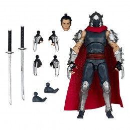 TEENAGE MUTANT NINJA TURTLES PAGE PUNCHERS SHREDDER ACTION FIGURE MC FARLANE