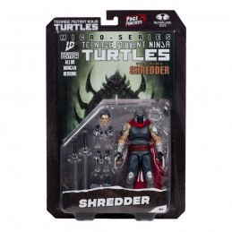 MC FARLANE TMNT NINJA TURTLES PAGE PUNCHERS SHREDDER ACTION FIGURE