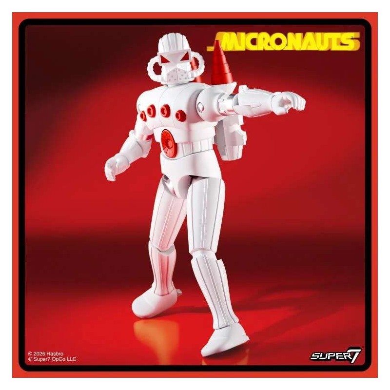 MICRONAUTS FORCE COMMANDER REACTION ACTION FIGURE SUPER7 MICRONAUTS FORCE COMMANDER REACTION ACTION FIGURE SUPER7