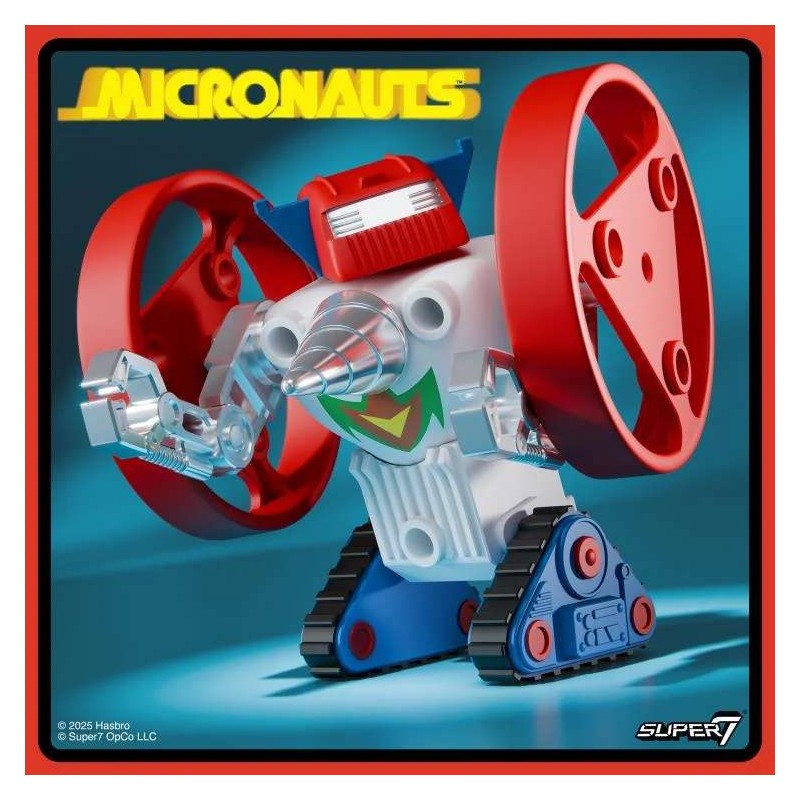 SUPER7 MICRONAUTS MICROTRON REACTION WAVE 2 ACTION FIGURE