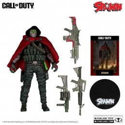 CALL OF DUTY 7 BURNED SPAWN ACTION FIGURE MC FARLANE