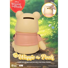 WINNIE THE POOH CUDDLY DOLL PALM SIZE VYNIL BANK SALVADANAIO BEAST KINGDOM
