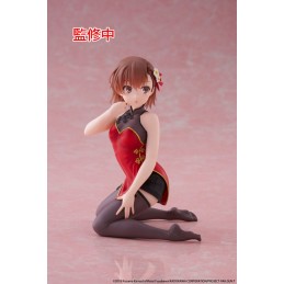 A CERTAIN SCIENTIFIC RAILGUN MIKOTO MISAKA CHINESE DRESS VER DESKTOP CUTE STATUA FIGURE TAITO