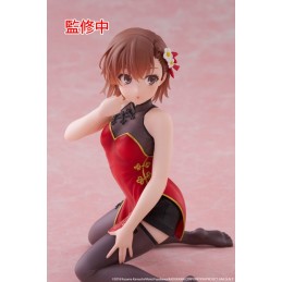 TAITO A CERTAIN SCIENTIFIC RAILGUN MIKOTO MISAKA CHINESE DRESS VER DESKTOP CUTE PVC STATUE
