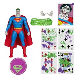 DC MULTIVERSE SUPERMAN JOKERIZED GOLD LABEL ACTION FIGURE MC FARLANE