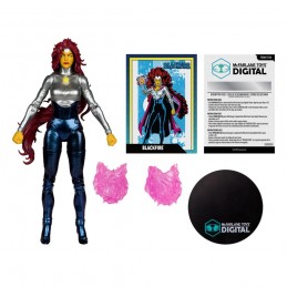 MC FARLANE MCFARLANE TOYS DIGITAL BLACKFIRE THE NEW TEEN TITANS ACTION FIGURE