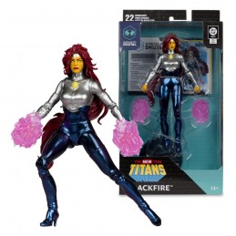 MC FARLANE MCFARLANE TOYS DIGITAL BLACKFIRE THE NEW TEEN TITANS ACTION FIGURE