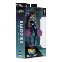 MC FARLANE MCFARLANE TOYS DIGITAL BLACKFIRE THE NEW TEEN TITANS ACTION FIGURE