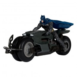 DC MULTIVERSE THE FLASH BATMAN AND BATCYCLE ACTION FIGURE MC FARLANE