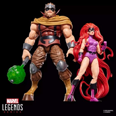 MARVEL LEGENDS INHUMANS MEDUSA AND GORGON 2-PACK PVC ACTION FIGURES