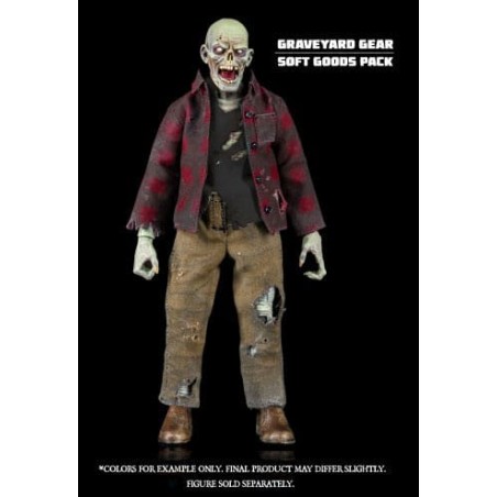 GRAVEYARD SERIES WORKER ZOMBIE SOFT GOOD PACK ACCESSORY SET