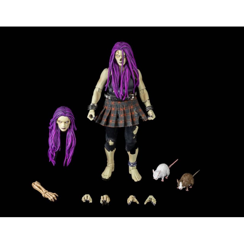 GRAVEYARD SERIES ROCKER ZOMBIE ACTION FIGURE FOUR HORSEMEN TOYS GRAVEYARD SERIES ROCKER ZOMBIE ACTION FIGURE FOUR HORSEMEN TOYS
