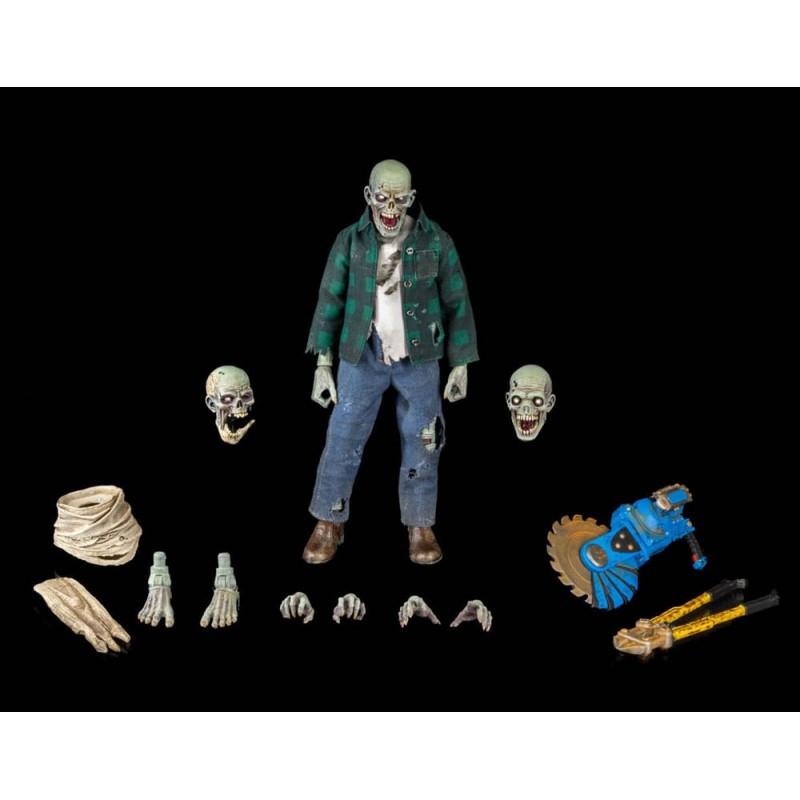 FOUR HORSEMEN TOYS GRAVEYARD SERIES WORKER ZOMBIE ACTION FIGURE FOUR HORSEMEN TOYS GRAVEYARD SERIES WORKER ZOMBIE ACTION FIGURE