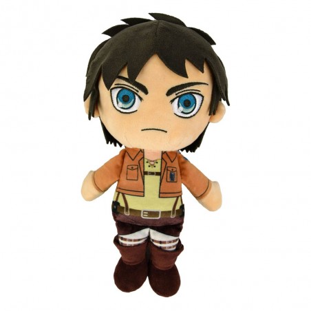 ATTACK ON TITAN EREN JAEGER 30CM PUPAZZO PELUCHE PLUSH FIGURE