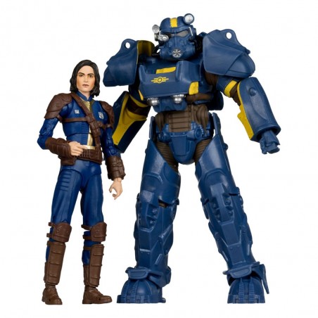 FALLOUT T-60 VAULT TEC & SOLE SURVIVOR ACTION FIGURE