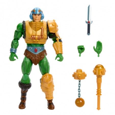 MASTERS OF THE UNIVERSE MASTERVERSE VINTAGE MAN-AT-ARMS ACTION FIGURE