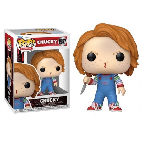 FUNKO POP! TELEVISION CHUCKY BOBBLE HEAD PVC FIGURE