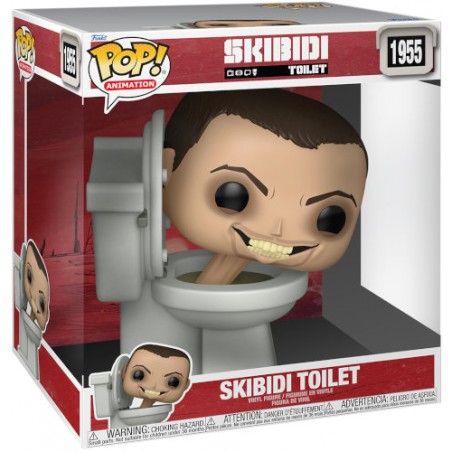 FUNKO POP! SKIBIDI TOILET SUPER SIZED 25CM BOBBLE HEAD FIGURE