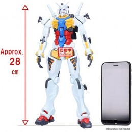 MOBILE SUIT GUNDAM GQUUUUUUX GENKAI TOPPA WHITE GUNDAM STATUA FIGURE BANPRESTO