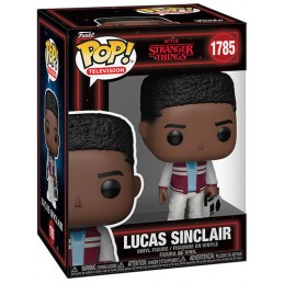 FUNKO POP! STRANGER THINGS LUCAS SINCLAIR 1785 BOBBLE HEAD KNOCKER FIGURE FUNKO FUNKO POP! STRANGER THINGS LUCAS SINCLAIR 1785 BOBBLE HEAD KNOCKER FIGURE FUNKO