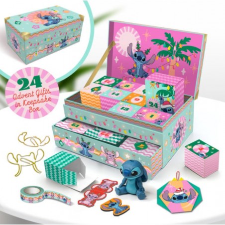 DISNEY STITCH KEEPSAKE ADVENT CALENDAR HOLIDAY 24 DAYS