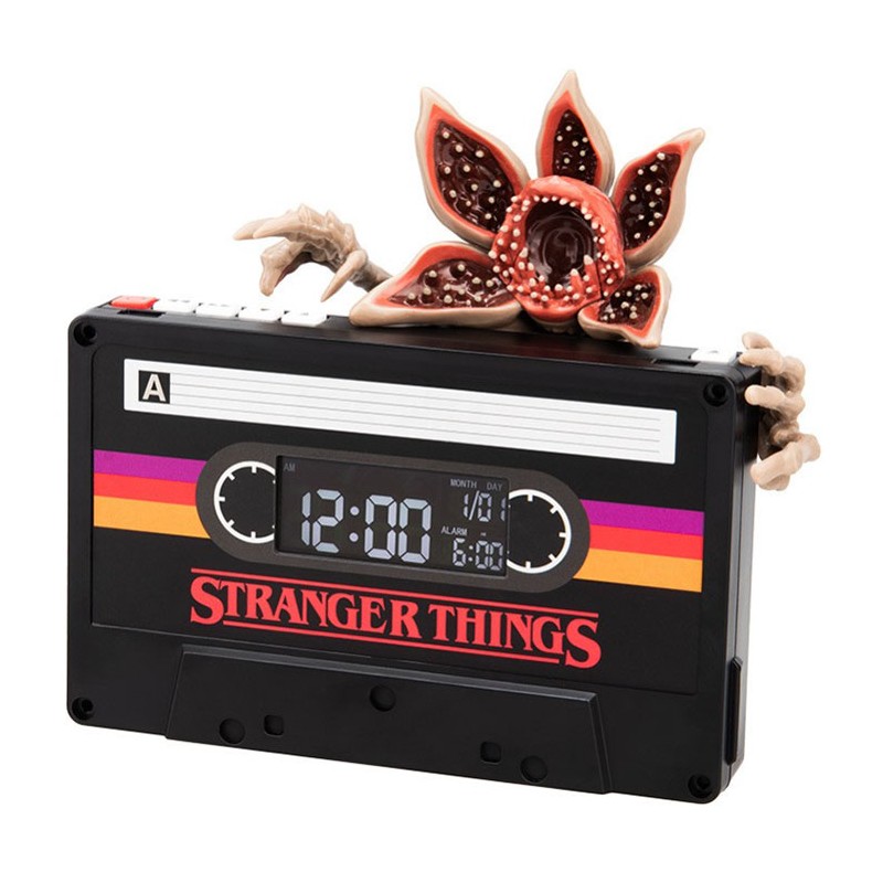 STRANGER THINGS DEMOGORGON VHS ALARM CLOCK SVEGLIA PALADONE PRODUCTS