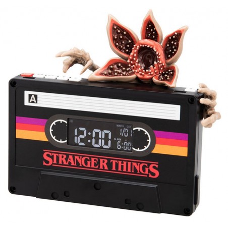 STRANGER THINGS DEMOGORGON VHS ALARM CLOCK SVEGLIA