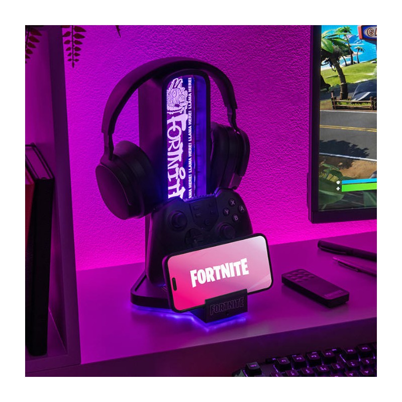 PALADONE PRODUCTS FORTNITE LUMISTANDPRO LIGHT HEADPHONE STAND
