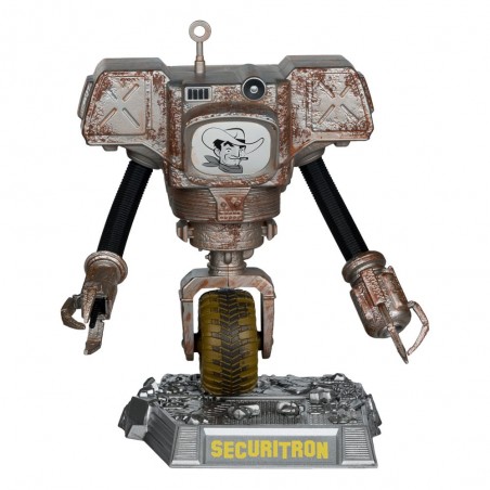 FALLOUT MOVIE MANIACS SECURITRON SEASON 2 STATUE PVC FIGURE