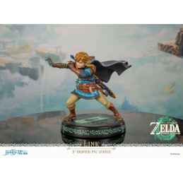 THE LEGEND OF ZELDA TEARS OF THE KINGDOM LINK STATUA FIGURE FIRST4FIGURES
