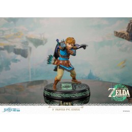 THE LEGEND OF ZELDA TEARS OF THE KINGDOM LINK STATUA FIGURE FIRST4FIGURES
