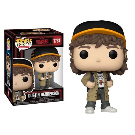 FUNKO POP! STRANGER THINGS DUSTIN HENDERSON BOBBLE HEAD FIGURE