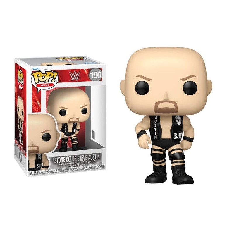 FUNKO POP! WWE STONE COLD STEVE AUSTIN BOBBLE HEAD FIGURE FUNKO
