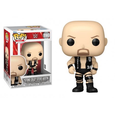 FUNKO POP! WWE STONE COLD STEVE AUSTIN BOBBLE HEAD PVC FIGURE