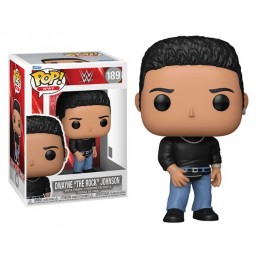 FUNKO FUNKO POP! WWE DWAYNE THE ROCK JOHNSON BOBBLE HEAD PVC FIGURE