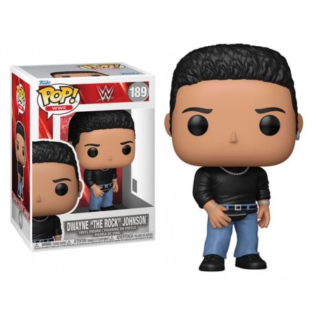 FUNKO POP! WWE DWAYNE THE ROCK JOHNSON BOBBLE HEAD PVC FIGURE