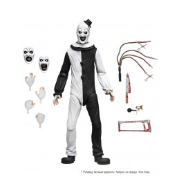 NECA TERRIFIER ART THE CLOWN 1/4 SCALE 45CM PVC ACTION FIGURE