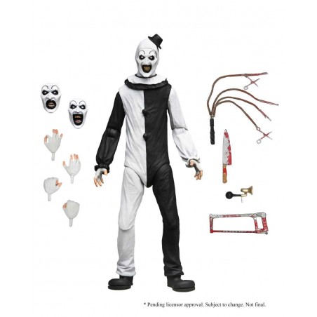 TERRIFIER ART THE CLOWN 1/4 SCALE 45CM PVC ACTION FIGURE