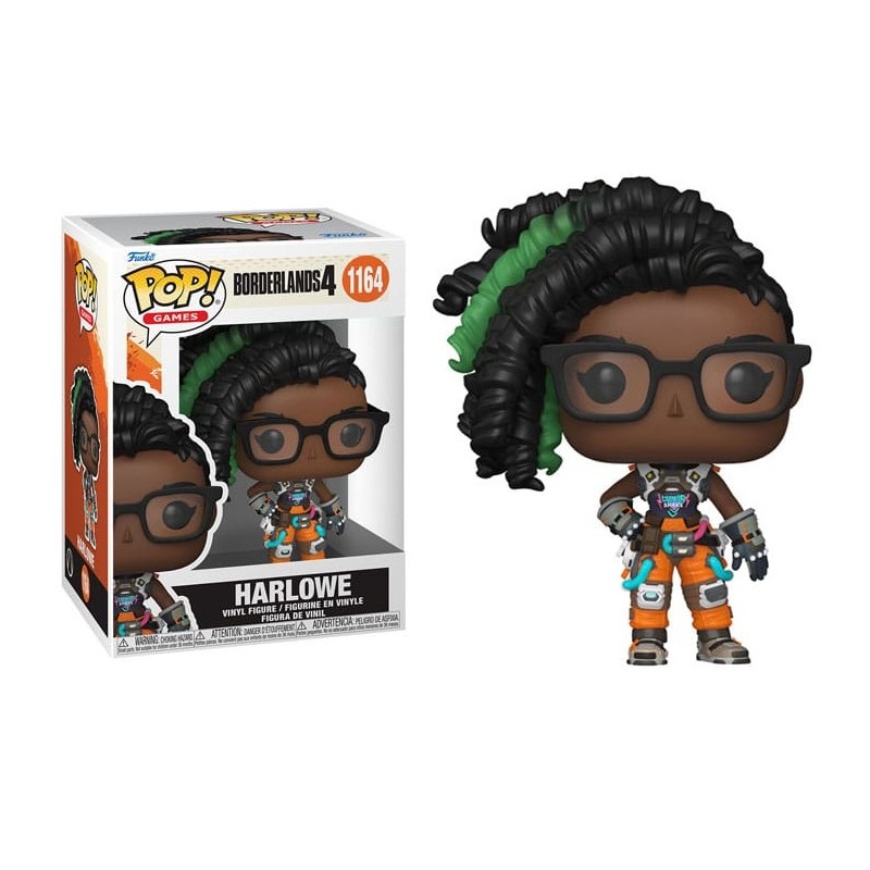 FUNKO FUNKO POP! GAMES BORDERLANDS 4 HARLOWE PVC BOBBLE HEAD FIGURE FUNKO FUNKO POP! GAMES BORDERLANDS 4 HARLOWE PVC BOBBLE HEAD FIGURE