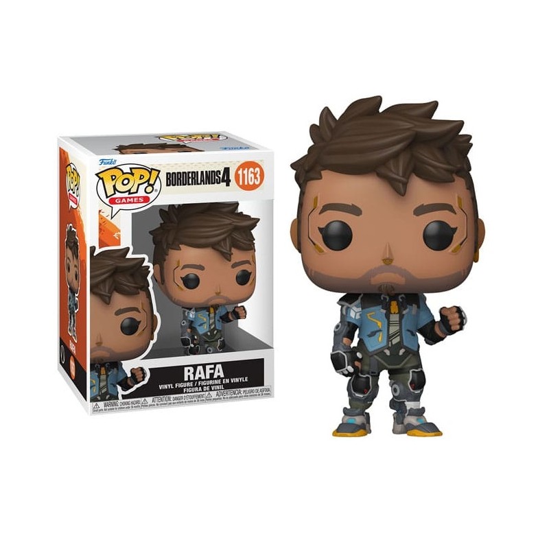 FUNKO FUNKO POP! GAMES BORDERLANDS 4 RAFA PVC BOBBLE HEAD FIGURE FUNKO FUNKO POP! GAMES BORDERLANDS 4 RAFA PVC BOBBLE HEAD FIGURE