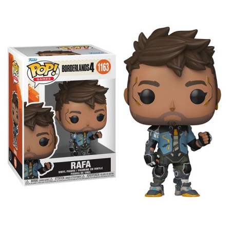 FUNKO POP! GAMES BORDERLANDS 4 RAFA PVC BOBBLE HEAD FIGURE