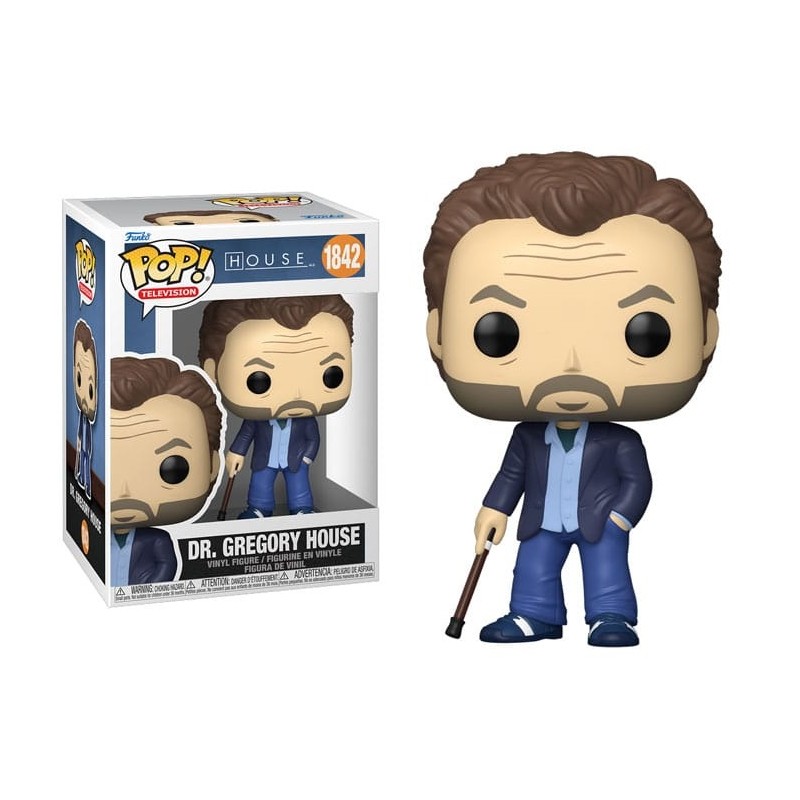 FUNKO POP! HOUSE M.D. DR GREGORY HOUSE BOBBLE HEAD FIGURE FUNKO FUNKO POP! HOUSE M.D. DR GREGORY HOUSE BOBBLE HEAD FIGURE FUNKO