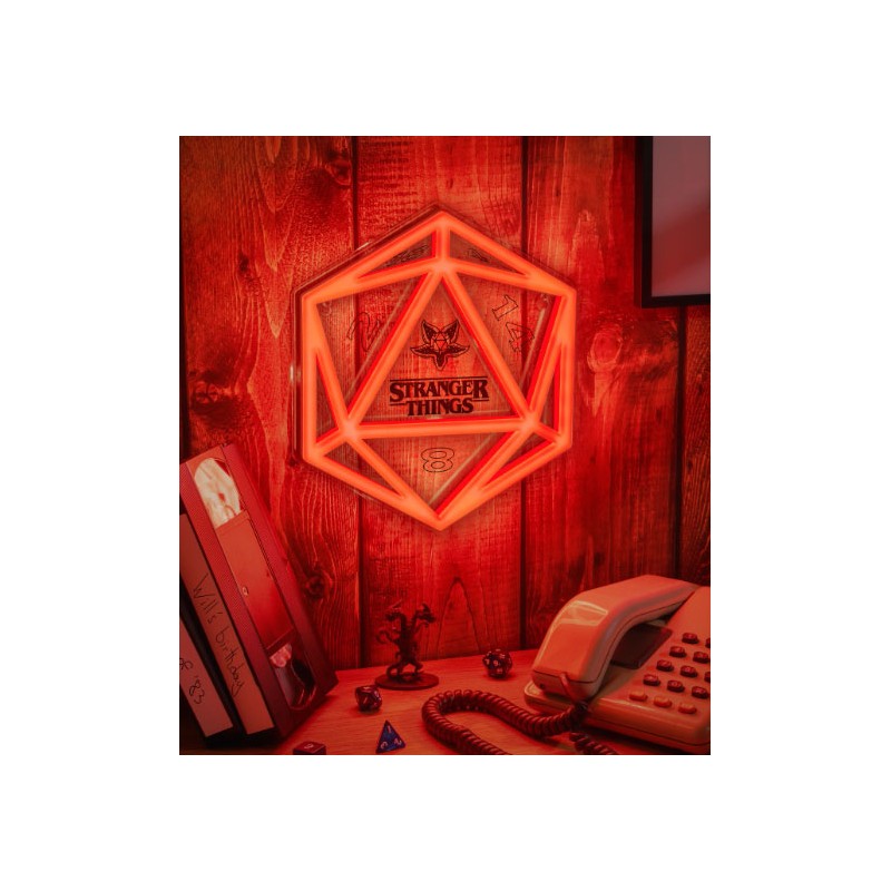 PALADONE PRODUCTS STRANGER THINGS LED NEON LIGHT WALL MONTABLE PALADONE PRODUCTS STRANGER THINGS LED NEON LIGHT WALL MONTABLE