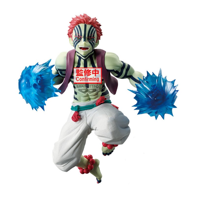 BANPRESTO DEMON SLAYER AKAZA VIBRATION STARS PLUS STATUE FIGURE BANPRESTO DEMON SLAYER AKAZA VIBRATION STARS PLUS STATUE FIGURE
