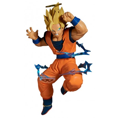 DRAGON BALL Z MATCH MAKERS SUPER SAIYAN 2 GOKU (VS MAJIN VEGETA) STATUA FIGURE