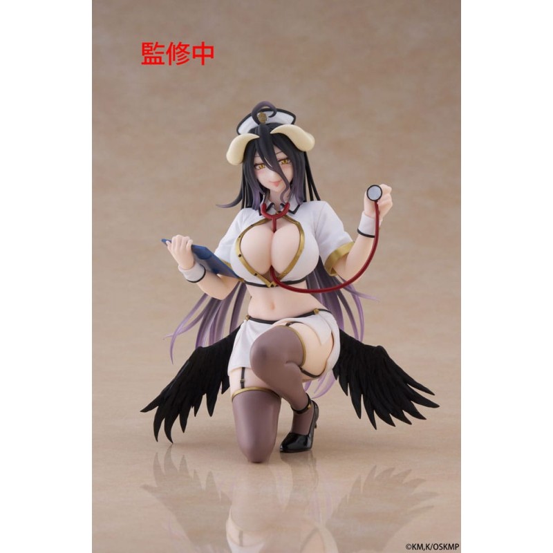OVERLORD ALBEDO NURSE VERSION RENEWAL DESKTOP CUTE STATUA FIGURE TAITO OVERLORD ALBEDO NURSE VERSION RENEWAL DESKTOP CUTE STATUA FIGURE TAITO