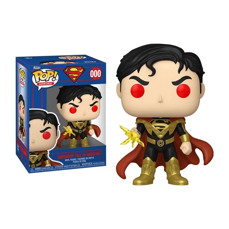 FUNKO POP! SUPERMAN FALL OF SINESTRO BOBBLE HEAD FIGURE FUNKO FUNKO POP! SUPERMAN FALL OF SINESTRO BOBBLE HEAD FIGURE FUNKO