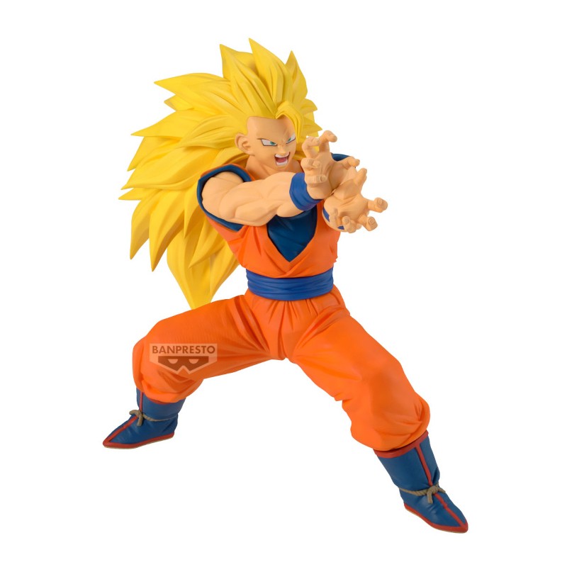 BANPRESTO DRAGON BALL Z MATCH MAKERS SUPER SAIYAN 3 GOKU (VS MAJIN BUU) STATUE BANPRESTO DRAGON BALL Z MATCH MAKERS SUPER SAIYAN 3 GOKU (VS MAJIN BUU) STATUE