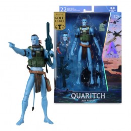 MC FARLANE AVATAR FIRE AND ASH QUARITCH ASH RECOM GOLD LABEL VERSION PVC ACTION FIGURE MC FARLANE AVATAR FIRE AND ASH QUARITCH ASH RECOM GOLD LABEL VERSION PVC ACTION FIGURE